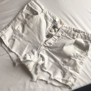 White shortyyys